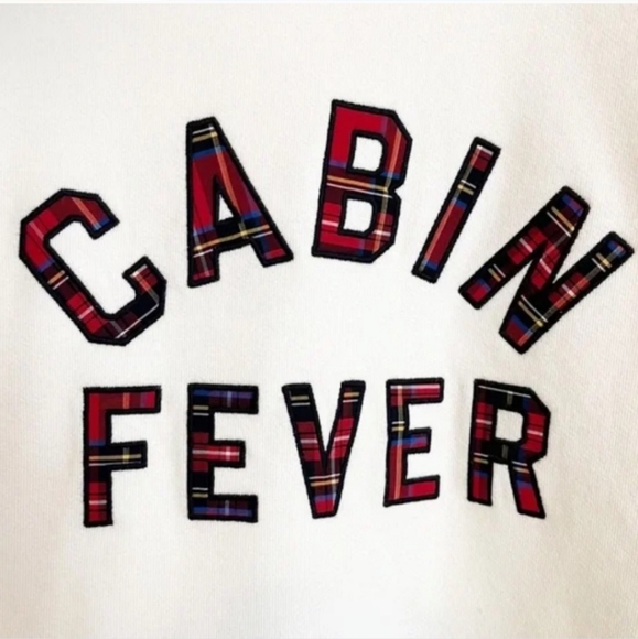 J.CREW Cabin Fever Crew Neck Sweatshirt Size M - Picture 4 of 6
